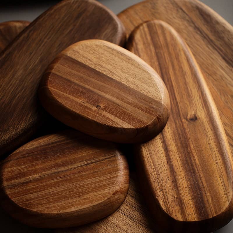 Acacia Wood Decorative Trays